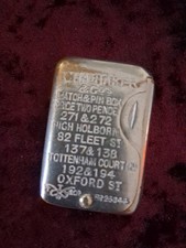 Antique c1900 Vesta Case