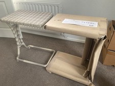 2 x Alexander rose ocean pearl stacking sun lounger side tables 64 cm high