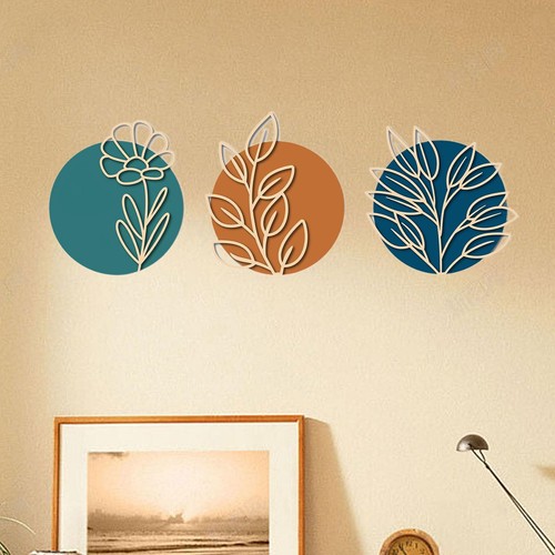 Leaf wood wall - wood, art