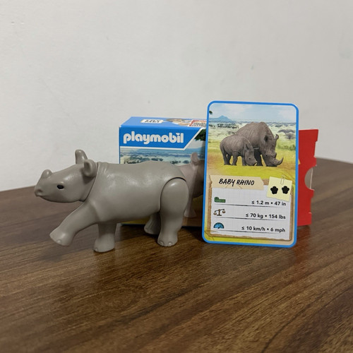 Playmobil baby rhino figure - rhino,