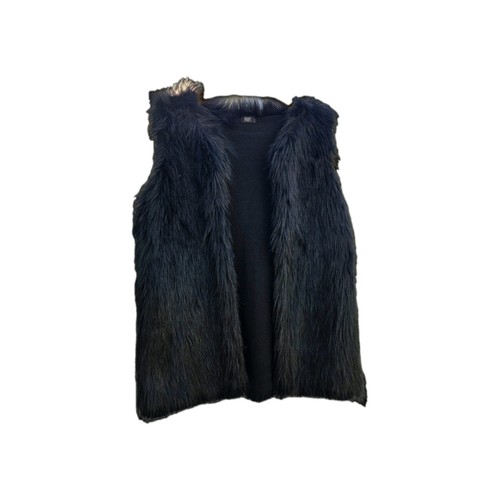 Faux fur gilet size - (vest),