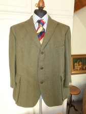 MAGEE GREEN  PURE WOOL  OXFORD