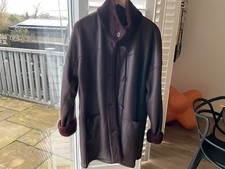 BASLER SHEARLING COAT BROWN