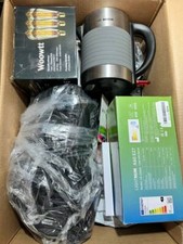 AMAZON RETURNS MIXED ELECTRIC ITEMS JOB LOT WHOLESALE 1 BOX SP548