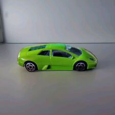 BbURAGO  LAMBORGHINI MURCIELAGO LIME  GREEN SCALE MODEL CAR  1:43 MADE IN ITALY