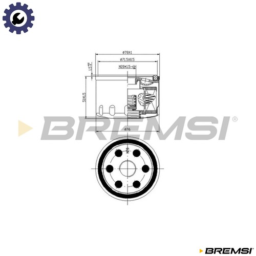 Oil filter fl0140 - fl0140, renault