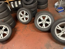 4x Audi Q3 Alloy Wheels (8U0601025AM) And Winter Tyres 235 55 R17