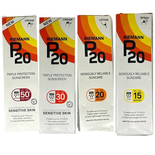 P20 riemann sunscreen spray - sunscreen,