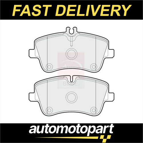 Apec blue brake pads - apec, set