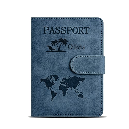 Personalised engraved passport - engraved,