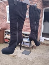 BARRATTS - Black Suede Knee