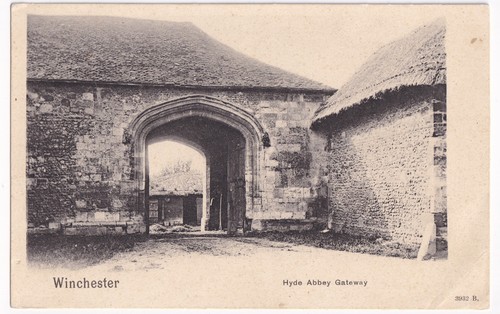 Winchester hyde abbey gateway - hyde,
