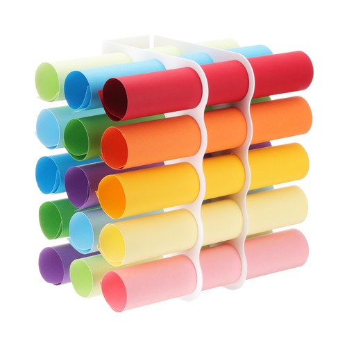 Vinyl roll storage rack set - vinyl,