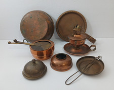 Lot of 7 Vintage Brass Copper