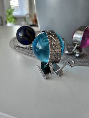 Handmade fork snail sculpture - handmade,