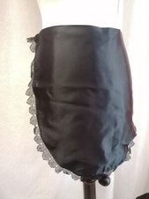 Sexy French Maid Black Pinny Rocky Horror Fancy Dress Valentine Sissy