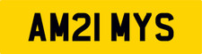 AMY'S NEW 2021 REG NUMBER PLATE AM21 MYS FEES PAID AMY AIMEE AMZ AIMIE AIM AME