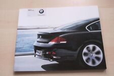 221919) BMW 645 Ci Coupe Brochure 01/2004