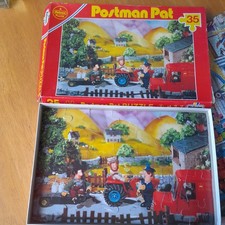 Vintage Postman Pat Jigsaw puzzle - Falcon 35 Pieces 1983  complete with box