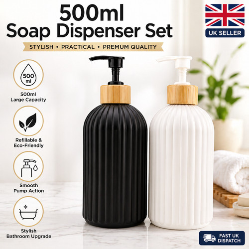 500ml matte wood soap - 500ml,