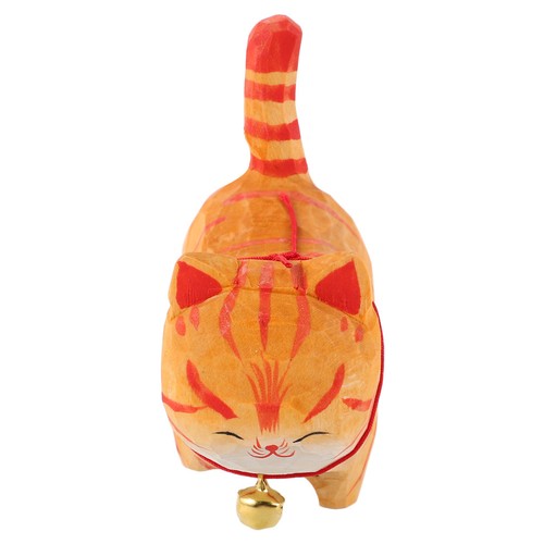 Hand carved wooden cat - hand,