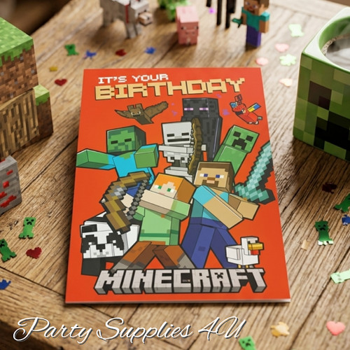 Minecraft birthday - minecraft,