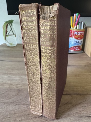 Rare 1912 edition - edition, roget’s