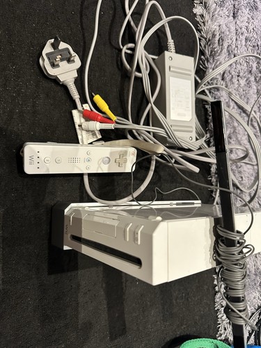 Used nintendo wii console - used,