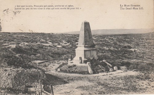 Postcard mort homme verdun - postcard, mort-homme,