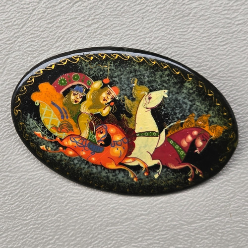 Vintage hand painted troika - vintage,
