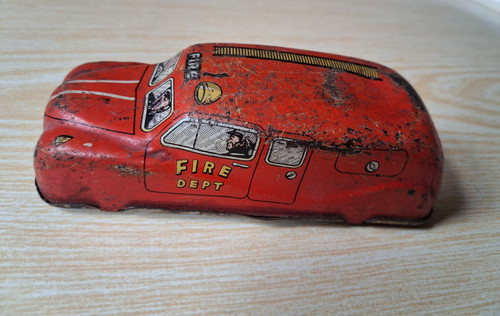 Vintage tin plate - vintage, toy
