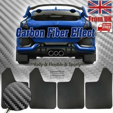 Universal Mudflaps UK Wide Body Car Van Mud Flaps Guard Fender W/Clips Rally Kit