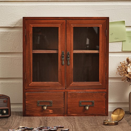 Vintage desktop cupboard - vintage,