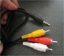 AV AUDIO VIDEO TV CABLE LEAD