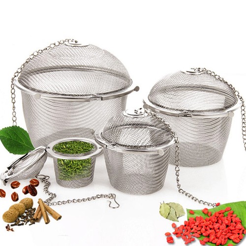 Stainless steel tea strainer - stainless,