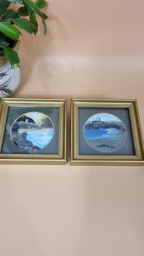 Pamela dorey miniature - dorey, framed