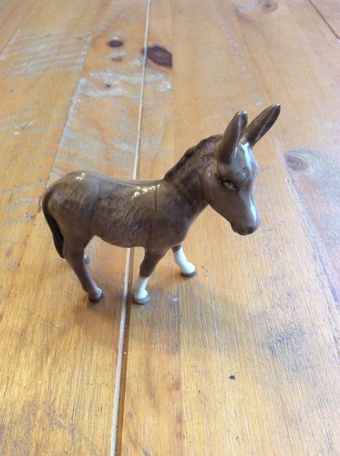 Beswick china donkey foal - china,