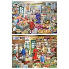 The House of Puzzles - Please May I Have 2 x BIG 500 Piece Jigsaws Multi Pack