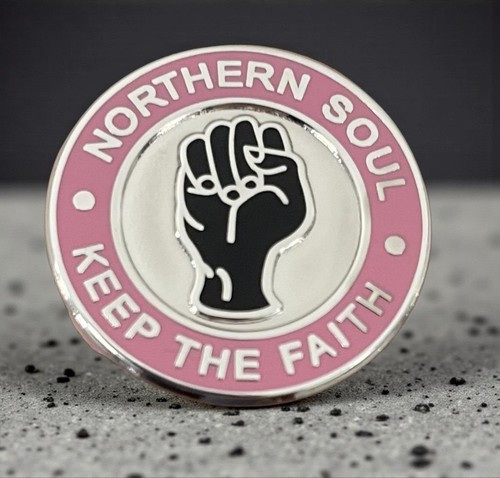 Northern soul badge keep the - keep,