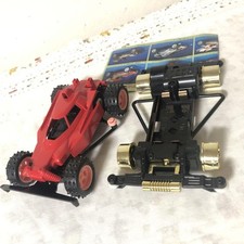 Marui Super Dog Fighter Jr Mini 4WD Red Black Chassis Gold Wheels Used