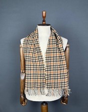 Daks Simpson Wool Scarf Check