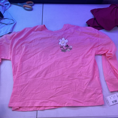 Adidas girls graphic crewneck - girls',