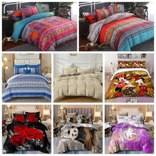 Indian Striped Boho Duvet
