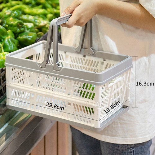1pc plastic folding shopping - ,