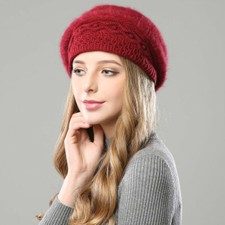 Women Berets Hat Winter Warm