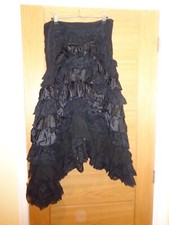 Nicole Farhi 100% silk black