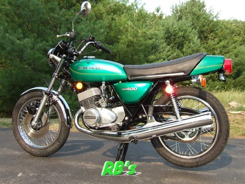 Kawasaki kh400a3 green - kh400a3, in