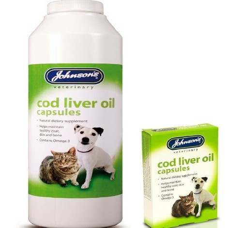 Cod liver oil capsules - liver, (x40