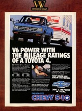 Chevrolet vintage print - chevrolet, s-10
