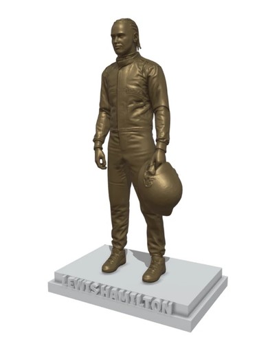 Lewis hamilton statue - lewis,